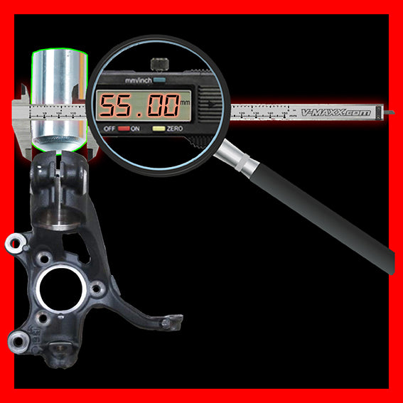 V-Maxx VOLKSWAGEN GOLF VII / Sportsvan / Variant   (AU/AUV/1K/KM)   10.12 > 1.20   (Ø55mm Front shocks) 70 AV 40/55 X-Sport Coilover Kit