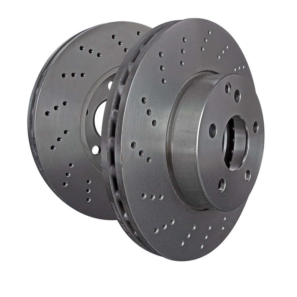 EBC Cross-Drilled Brake Rotors D2015D Pair