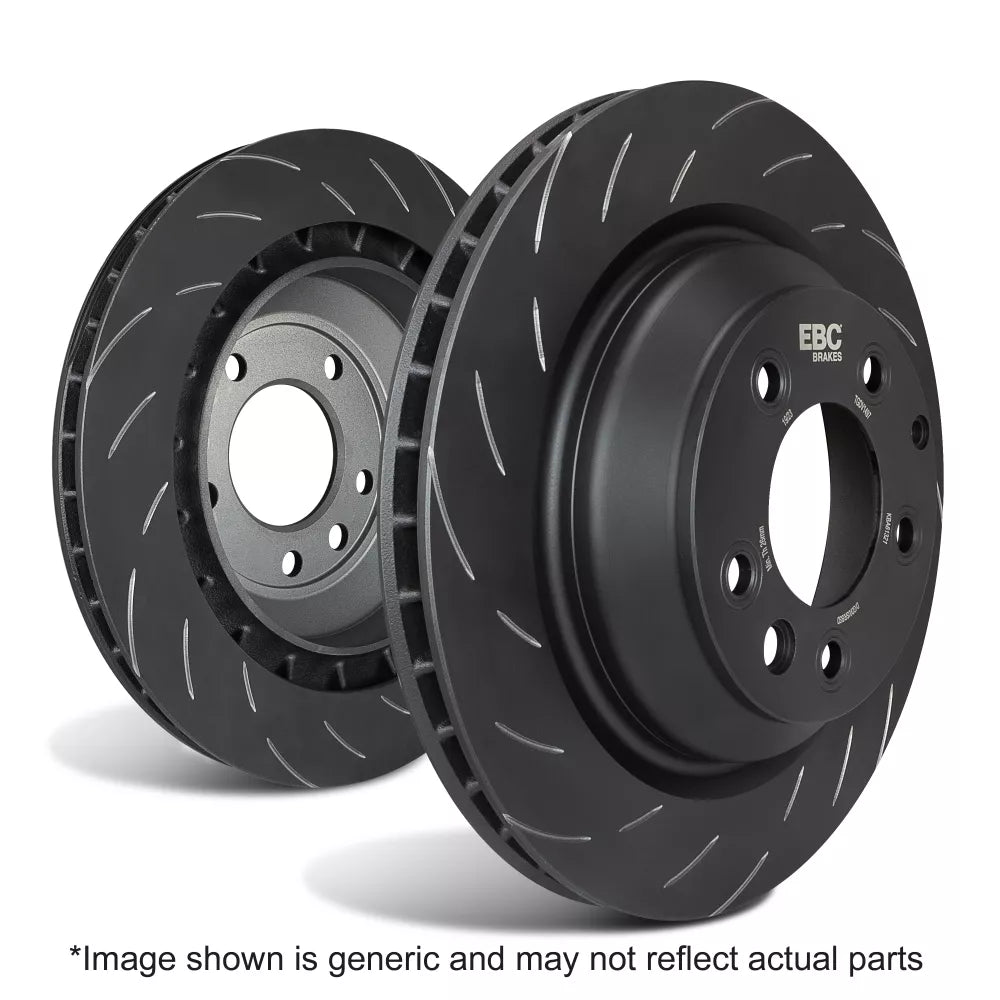 EBC Racing Sg Swept Groove Rear Brake Disc Rotors SG2251